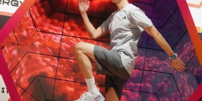 中国香港街头运动帅哥，靓丽风景线