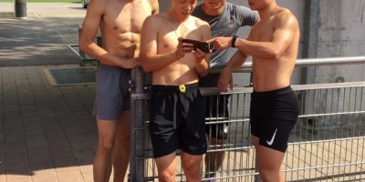 梁劲生被夸田径队第一翘臀男真不是吹的！