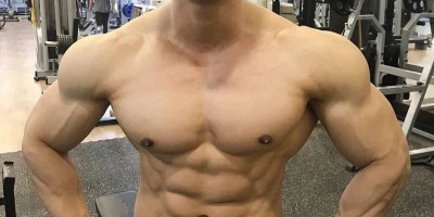 帅气大叔，成熟健壮的肌肉男