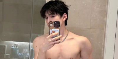 伦敦帅气男高，薄肌体育生，少年感十足......