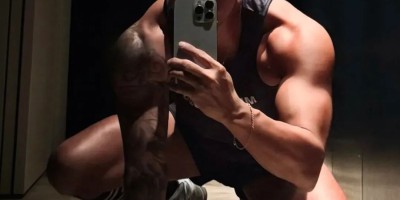 黑皮体育生大狼狗，男友直呼受不了.......