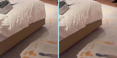 25岁帅哥深夜约人到酒店面基，对方赖着不走索要70块车费