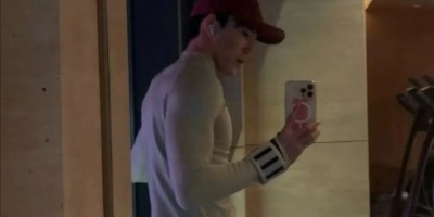 圈内极品腹肌猛1，腹肌翘臀太诱惑，曾靠颜值出道.......