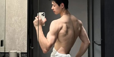 195cm山东体院校草，八块腹肌太亮眼，曾与两名学弟同时有染......