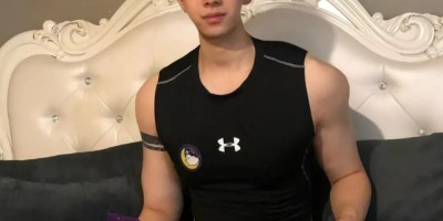 山东体院校草双1猛攻，188cm黑皮男大到底有多猛.....