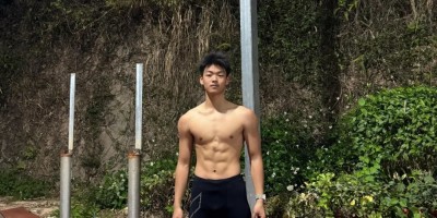 07年黑皮男高体育生，弟弟太帅了!