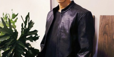 195黑皮港风男大体育生，硬汉般的颜值，薄肌身材太诱惑.....