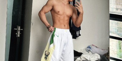 憨熊系体育生！私下还有这一面……