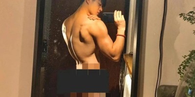 体操冠军张宏涛穿灰裤子照，你看过吗？