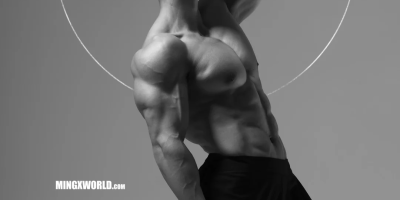 陕西184cm健美天花板肌肉男，时尚摄影大片欣赏