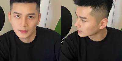 男生加分发型， 清爽渐变短发教程，好看易打理！