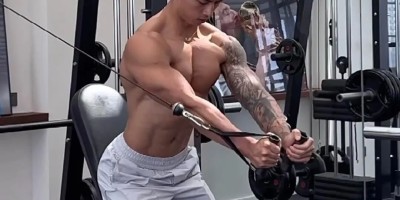 186cm筋肉铁血汉子健身私教