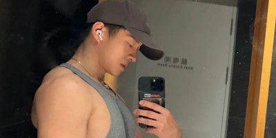 张宏涛首次尝试短发写真，肌肉清爽帅气完全天菜