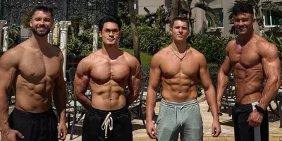 斩获四届选美比赛的世界先生，长这样...