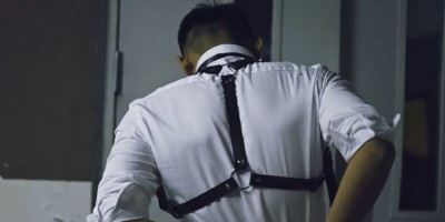 正装男同事好帅呀西裤好性感哦！