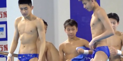 体院18的跳水弟弟视频太好看了！长的太大实力强悍！