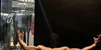 上海鲨鱼肌+冷白皮肌肉小哥