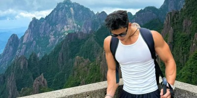 王绎珲：185黑皮肌肉自由健身教练