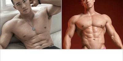 祝万成时隔多年做内裤男模 肌肉身竟变化这么大？！