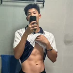 广州体育学院小腹肌体育生