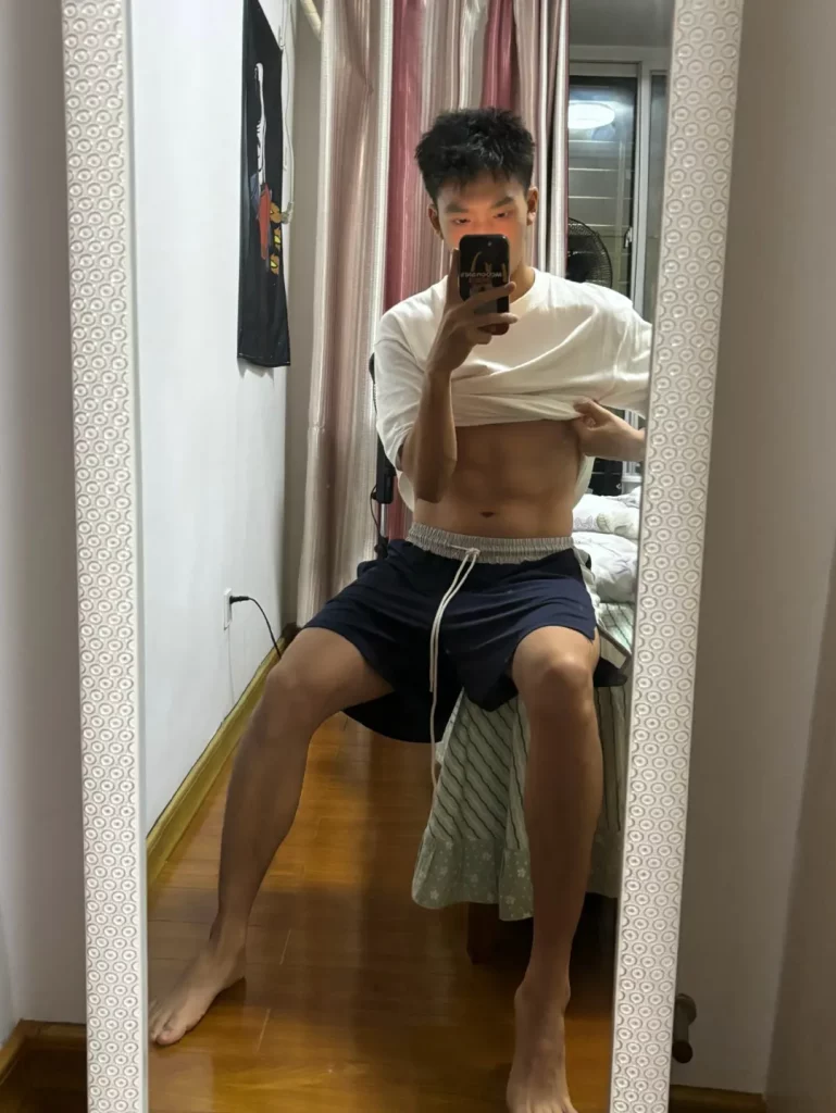 广州体育学院小腹肌体育生