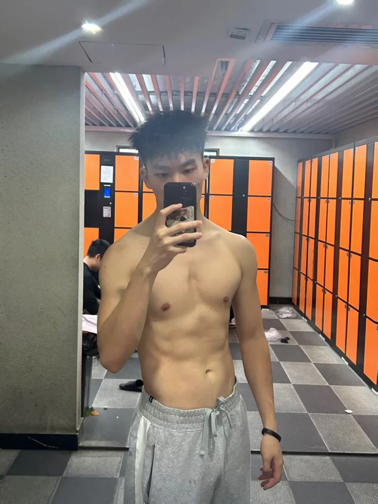 广州体育学院小腹肌体育生