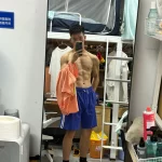 广州体育学院小腹肌体育生