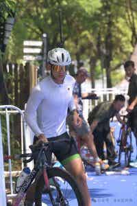 2024铁人三项内蒙体育生实力藏不住，这西北男大太顶啦！-潮男潮北