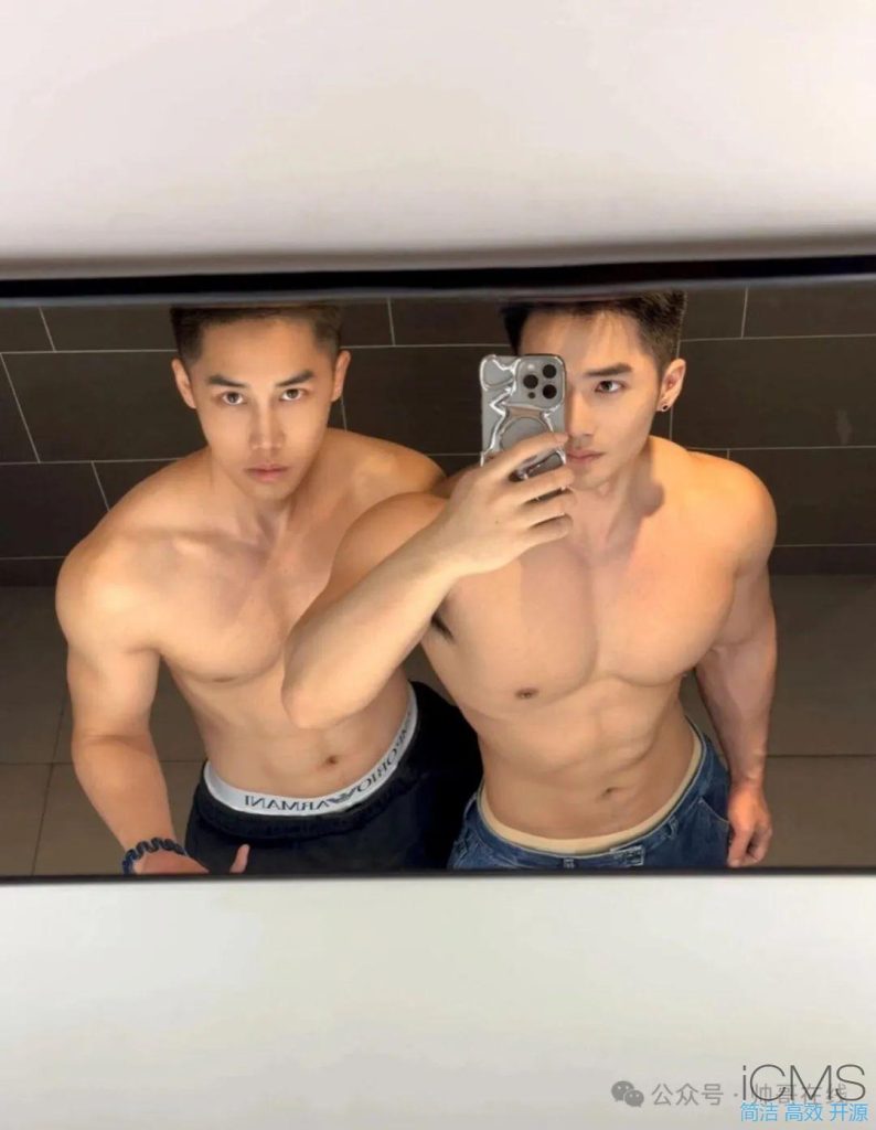 快乐加倍的 190CM 短发肌肉奶弟，太多人馋他的身子了！