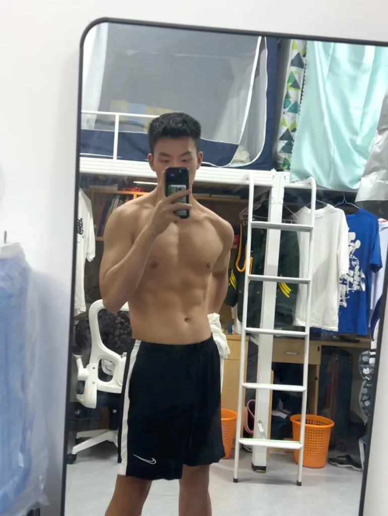 广州体育学院小腹肌体育生
