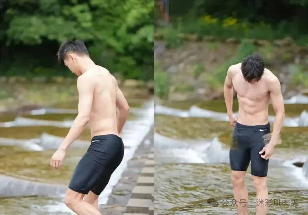 野外玩滑索穿运动裤的小哥太帅了,被他大实力吸引啦! 野外玩滑索穿运动裤的小哥太帅了,被他大实力吸引啦!