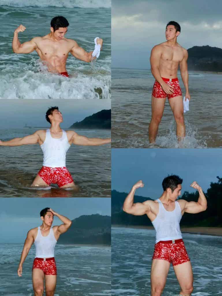 杭州地铁上的篮球体育生,穿灰色短裤太紧了! 杭州地铁上的篮球体育生,穿灰色短裤太紧了!