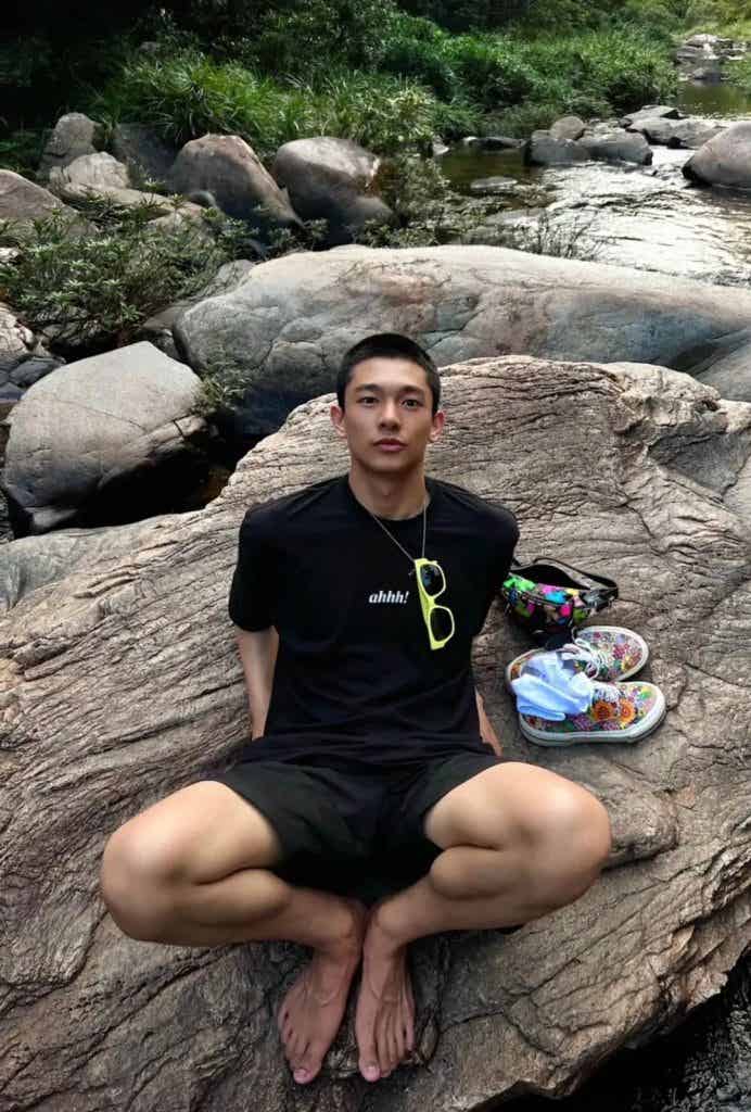 周迅疯 P 儿子性张力太强！寸头痞帅爷们谁不爱？