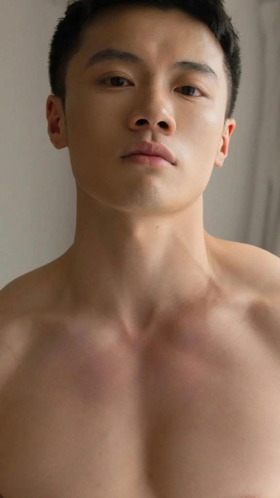 成都的奶狗体育生，这白皮奶油肌太可口了！