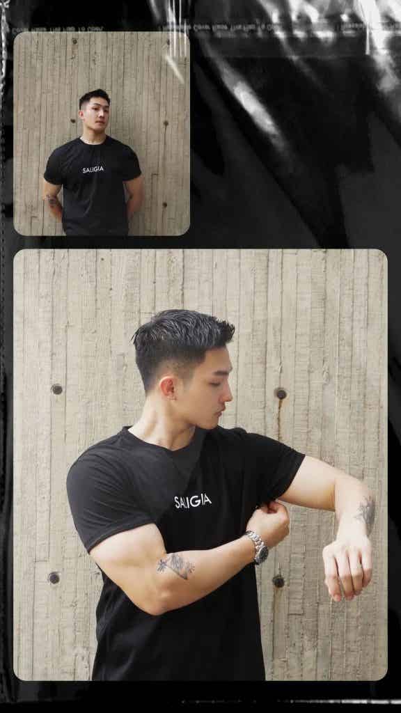 同一件 T 恤和内裤，21 位男生谁穿上会更胜一筹？