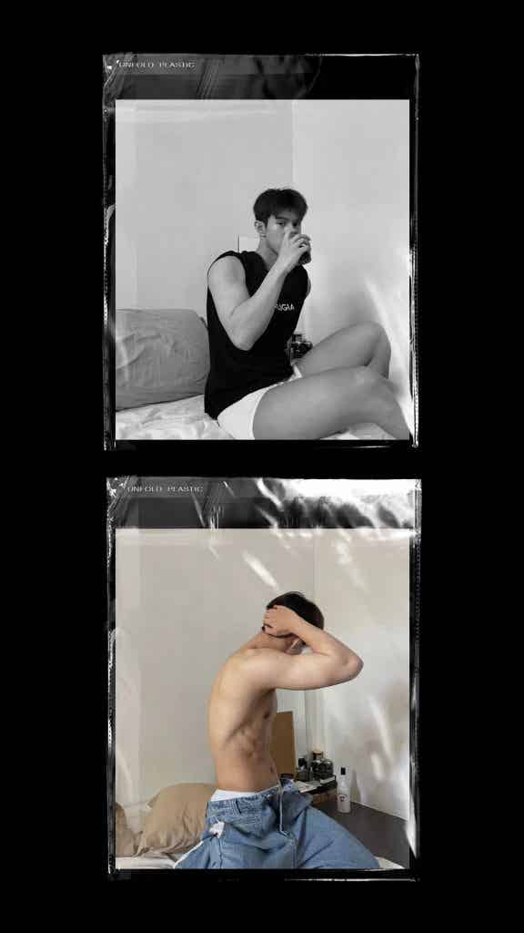 同一件 T 恤和内裤，21 位男生谁穿上会更胜一筹？