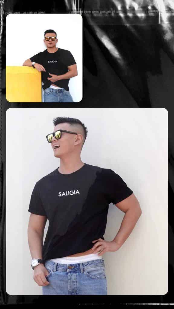 同一件 T 恤和内裤，21 位男生谁穿上会更胜一筹？