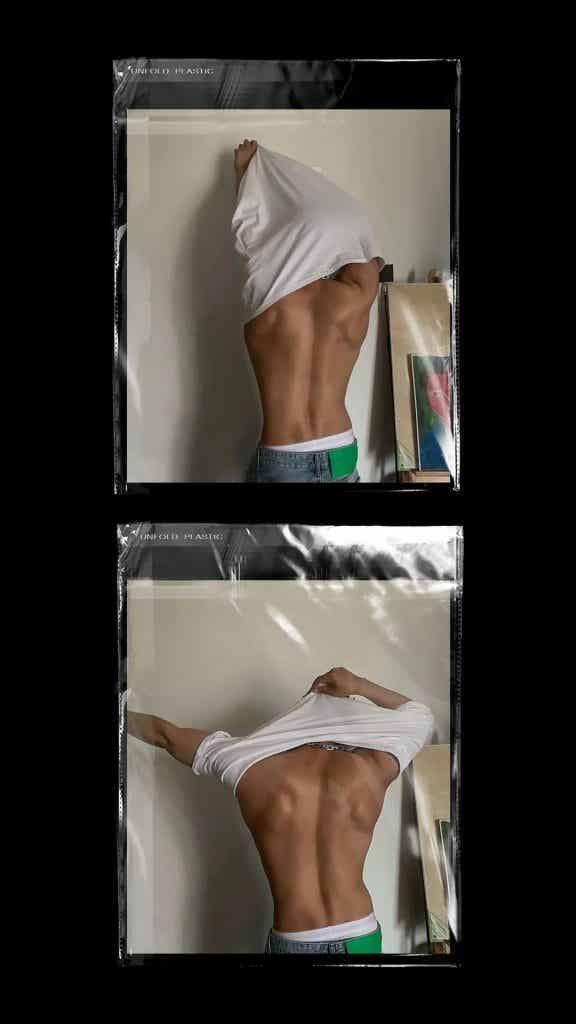 同一件 T 恤和内裤，21 位男生谁穿上会更胜一筹？