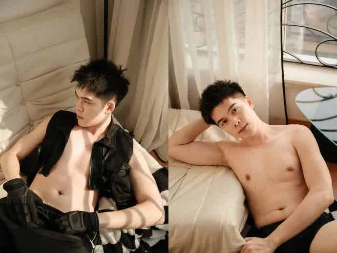 宝藏摄影师 诱惑满满 纯欲天花板 这样的腹肌体育生馋哭多少人