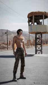 身材超顶的网红肌肉帅哥，颜高条顺也太帅了！-潮男潮北