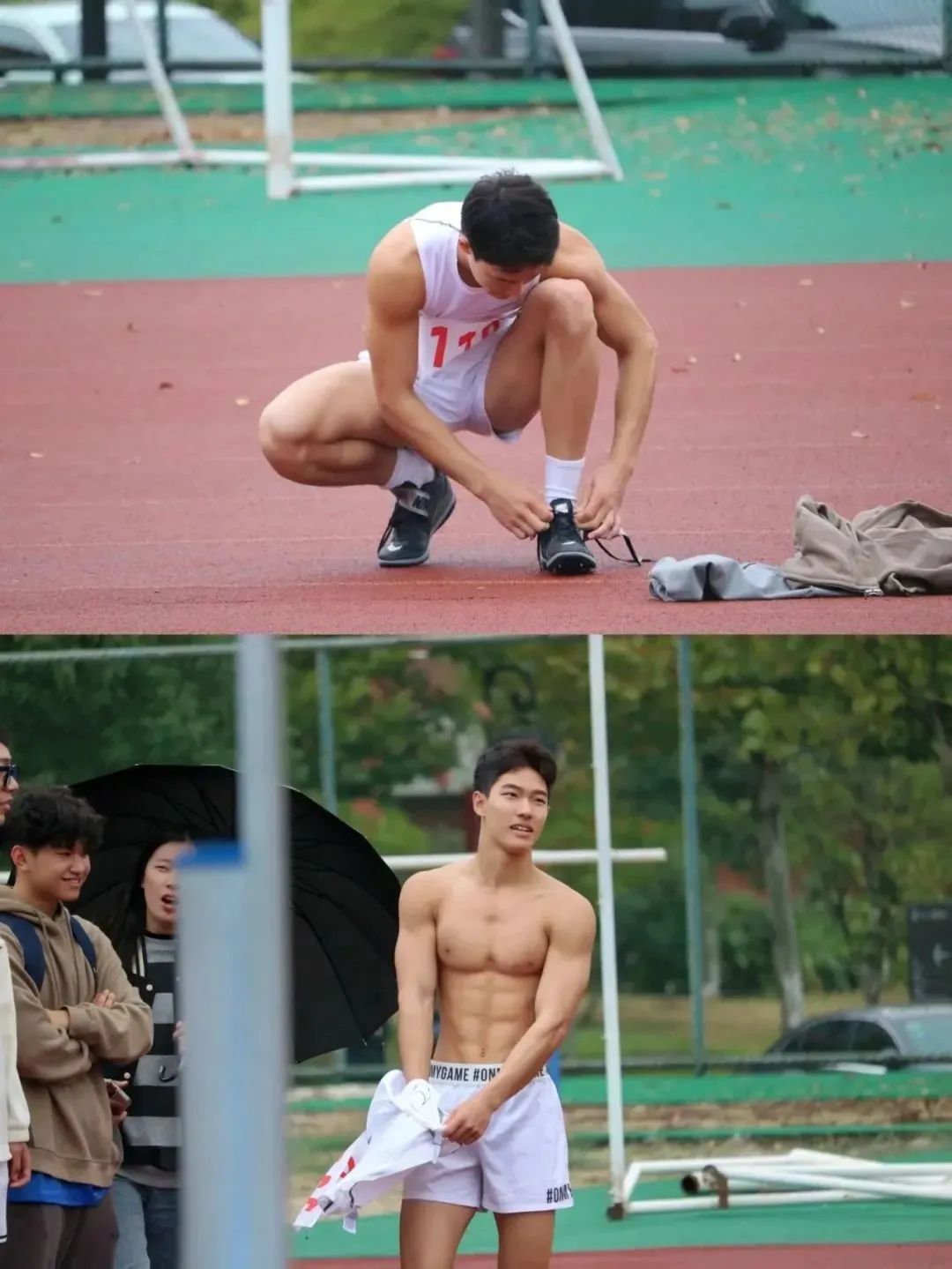 186cm 体育生因攀岩被勒太紧火出圈，住 19 楼？