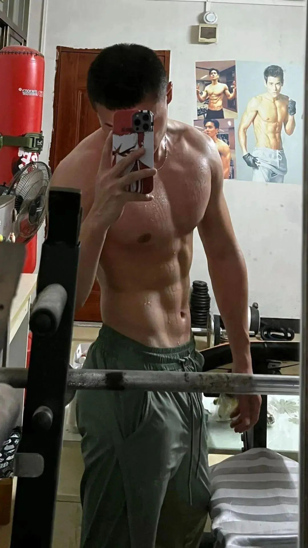 182CM 大汗淋漓的农村硬汉，喊你回家做他媳妇 