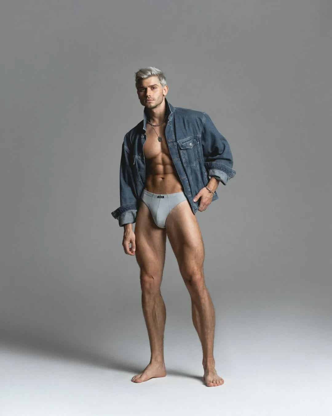 欧美男模，目测二十楼！