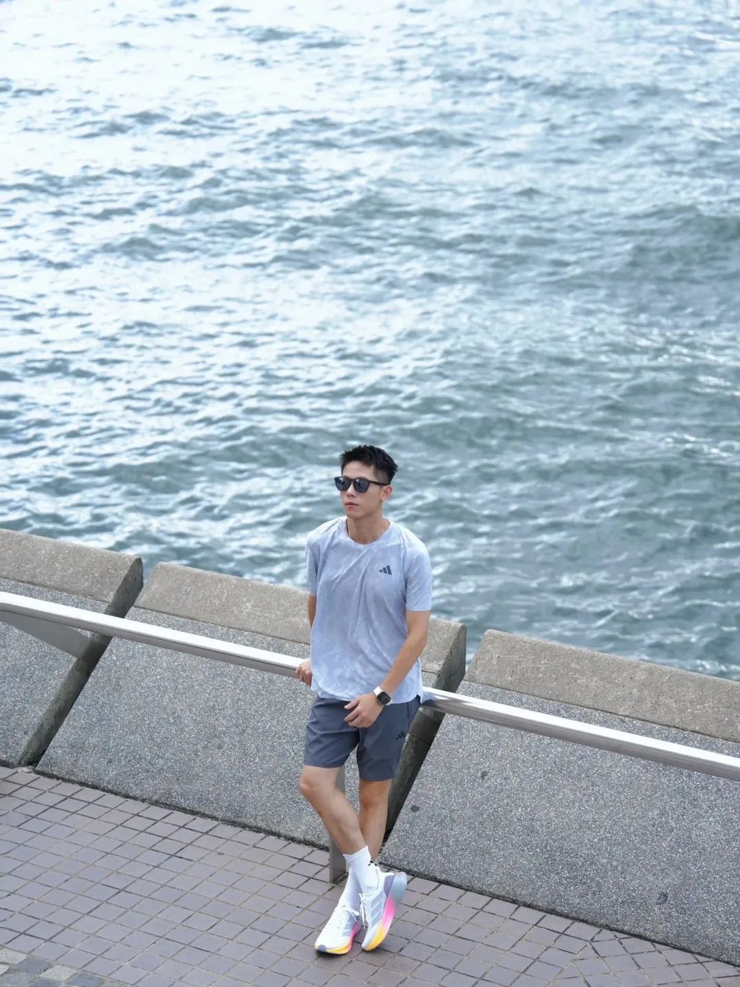 中国香港街头运动帅哥，靓丽风景线