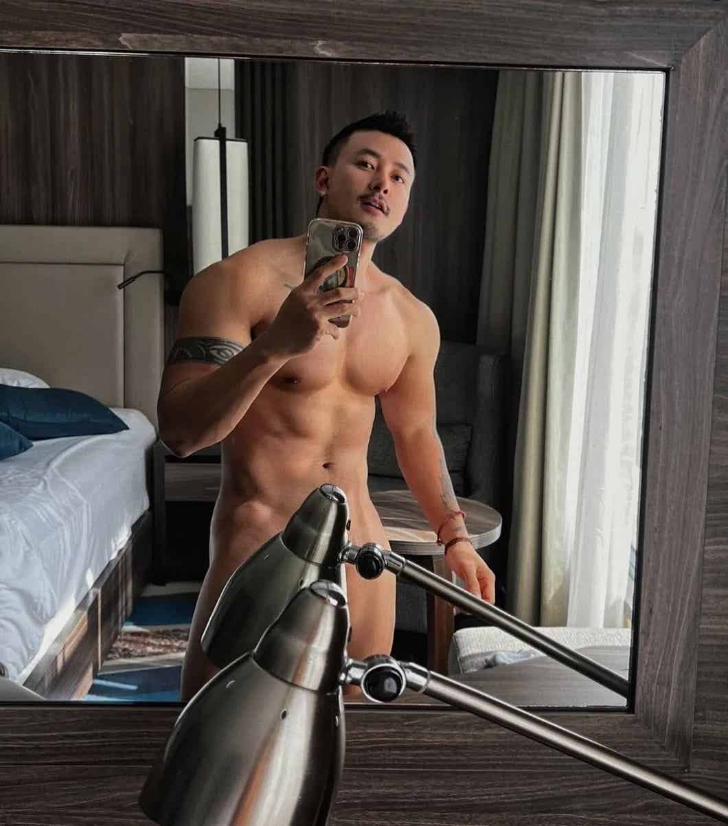 196cm 硬邦邦肌肉型男，你能顶住 30 秒？