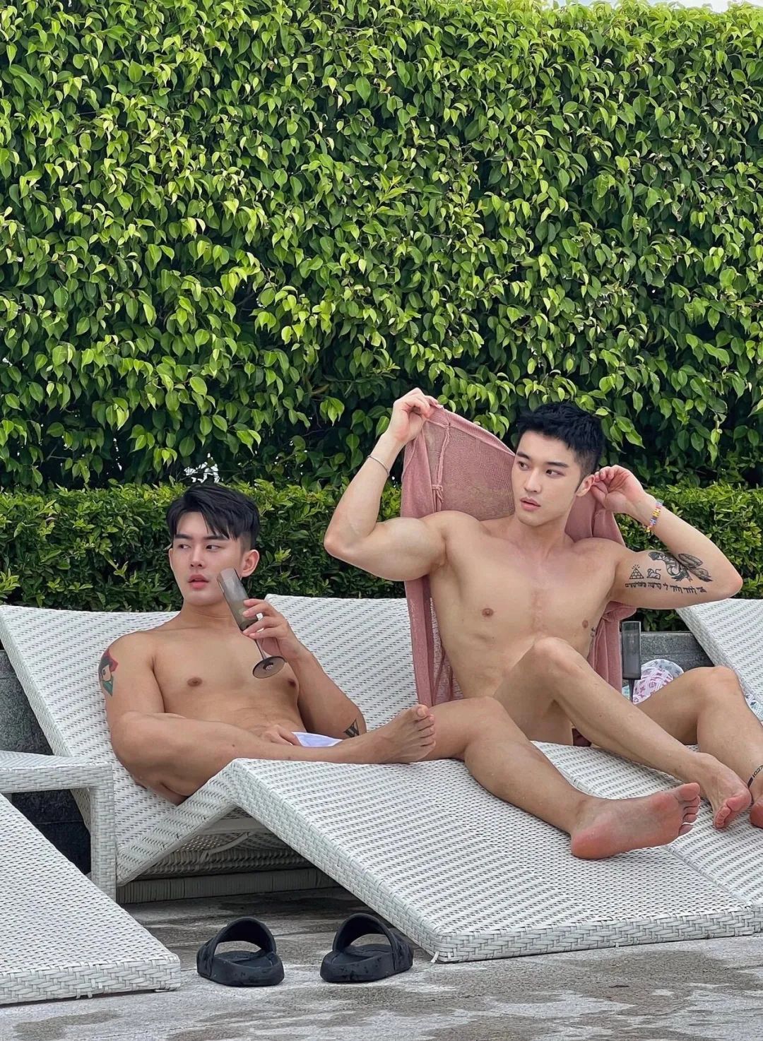  樊野的肌肉男友被曝出，也是个名媛 