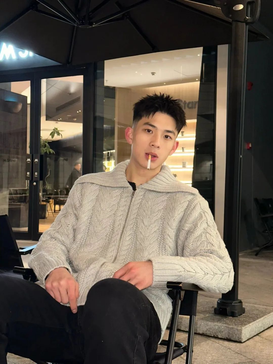 186cm 小鲜肉颜值绝了，长腿小奶狗的理想男友 