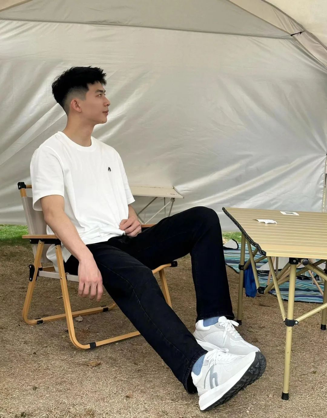 186cm 小鲜肉颜值绝了，长腿小奶狗的理想男友 