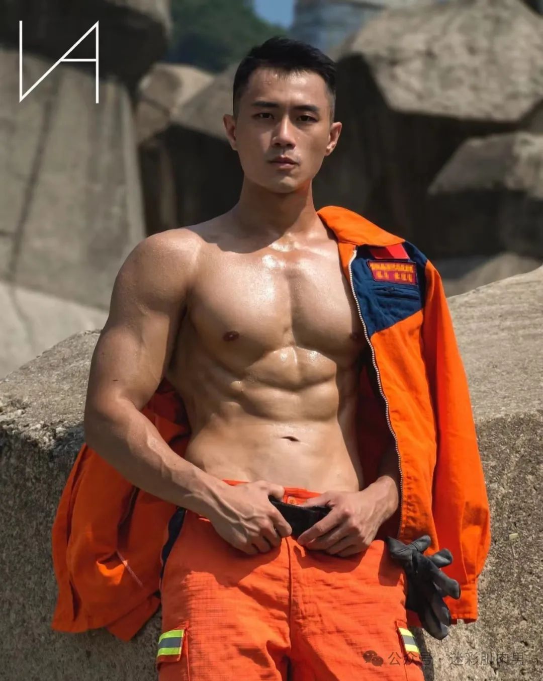 硬汉消防员新作下海当男壹号，大实力藏不住太上头！