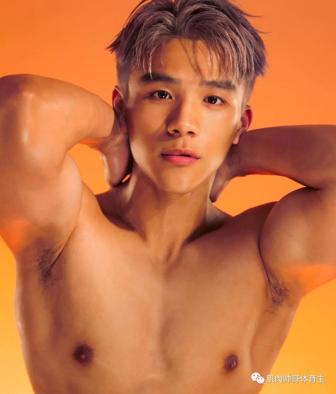 可奶可狼系列，精神的健身肌肉小帅